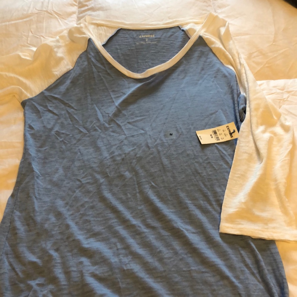 NWT express size medium baseball tee